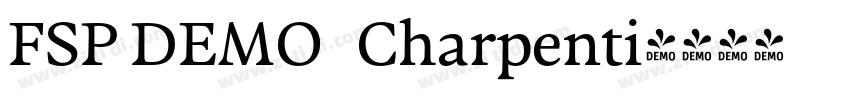 FSP DEMO   Charpenti字体转换